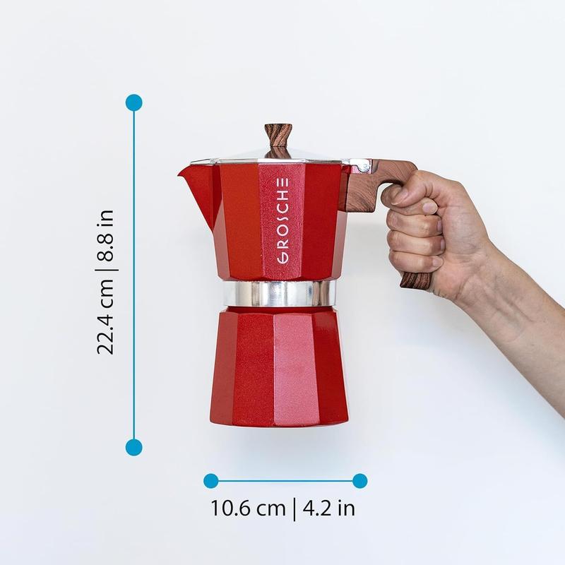 Moka Pot GROSCHE Milano 9 xícaras de 450 ml de café expresso